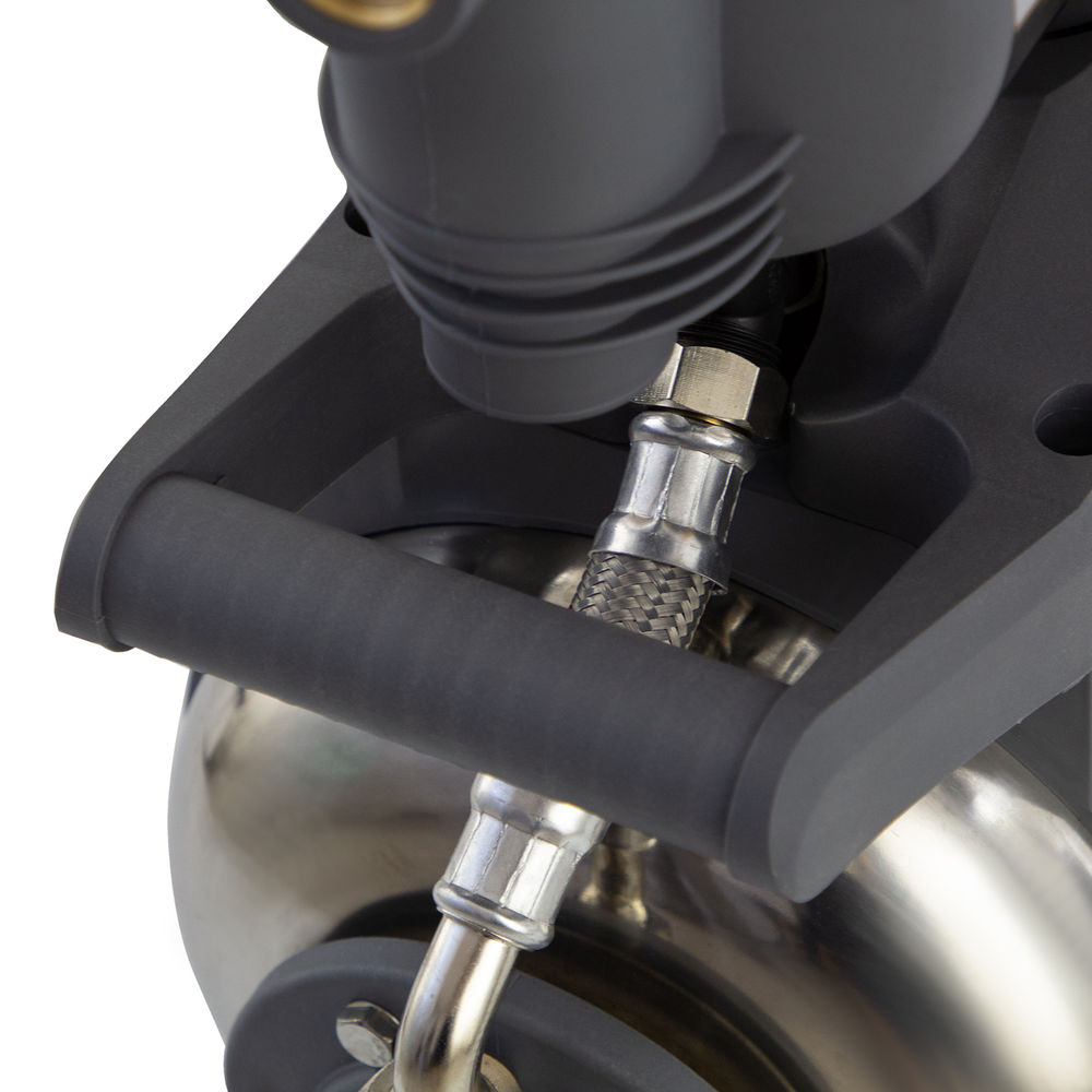 Насосная станция PSХ950X, Х-Pro, 950 Вт, 3300 л/ч, ресивер 24 л, подъем 38 м, нержавейка Denzel (97214)