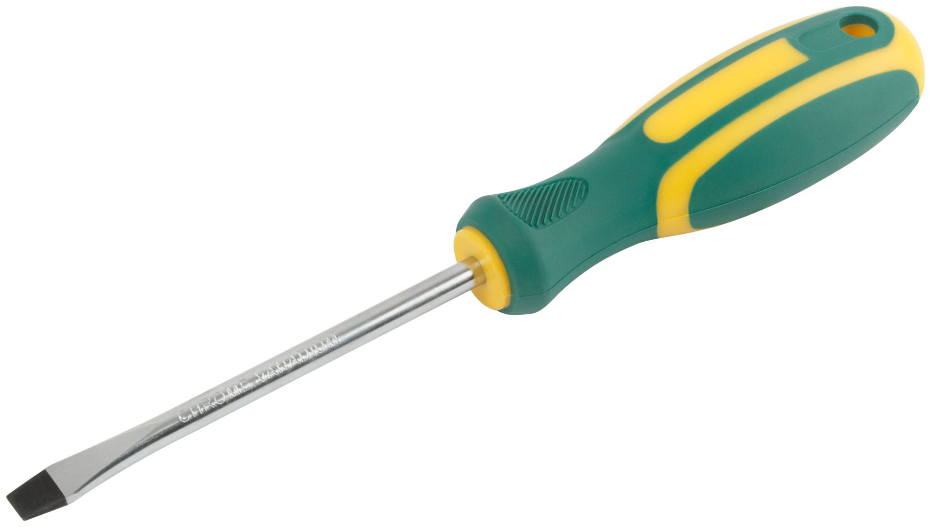 Отвертка Контур, CrV сталь, прорезиненная ручка 6х100 мм SL (55204)