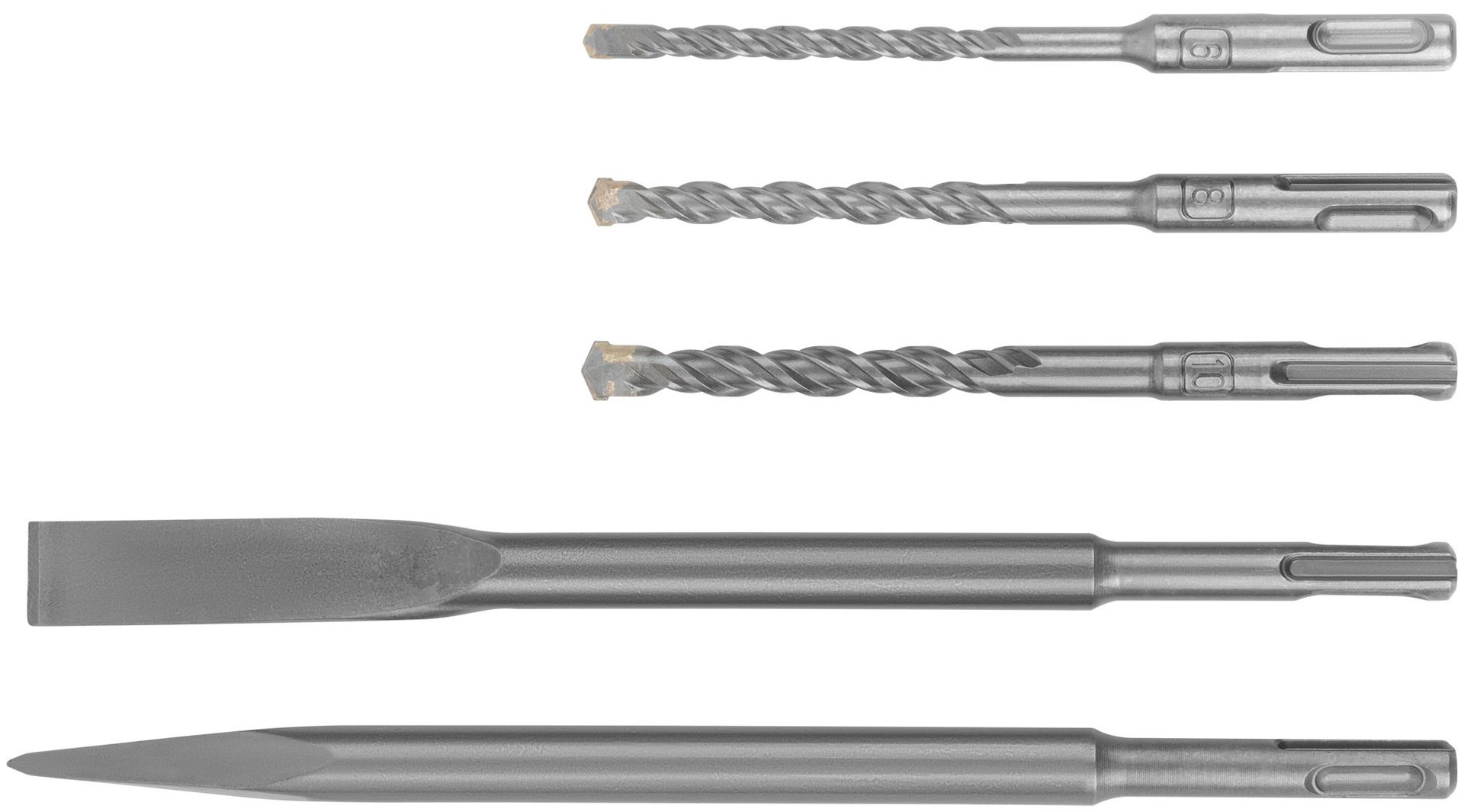 Перфоратор монтажный 900 Вт; 0-1150 об/мин; 0-5100 уд/мин; 3,3 Дж; 3 реж.; SDS-PLUS; реверс; 3,3 кг; кейс (80109)