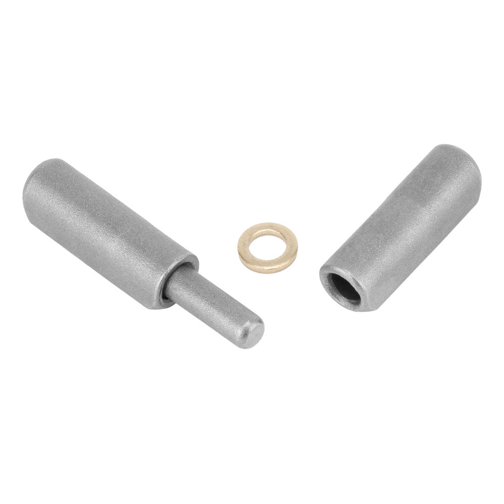 Петля каплевидная, D 10 x 65 мм с латунной шайбой Сибртех (92026)