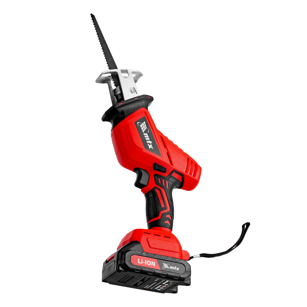 Пила сабельная аккумуляторная RС-80, Li-Ion, 20 В MTX (28812)