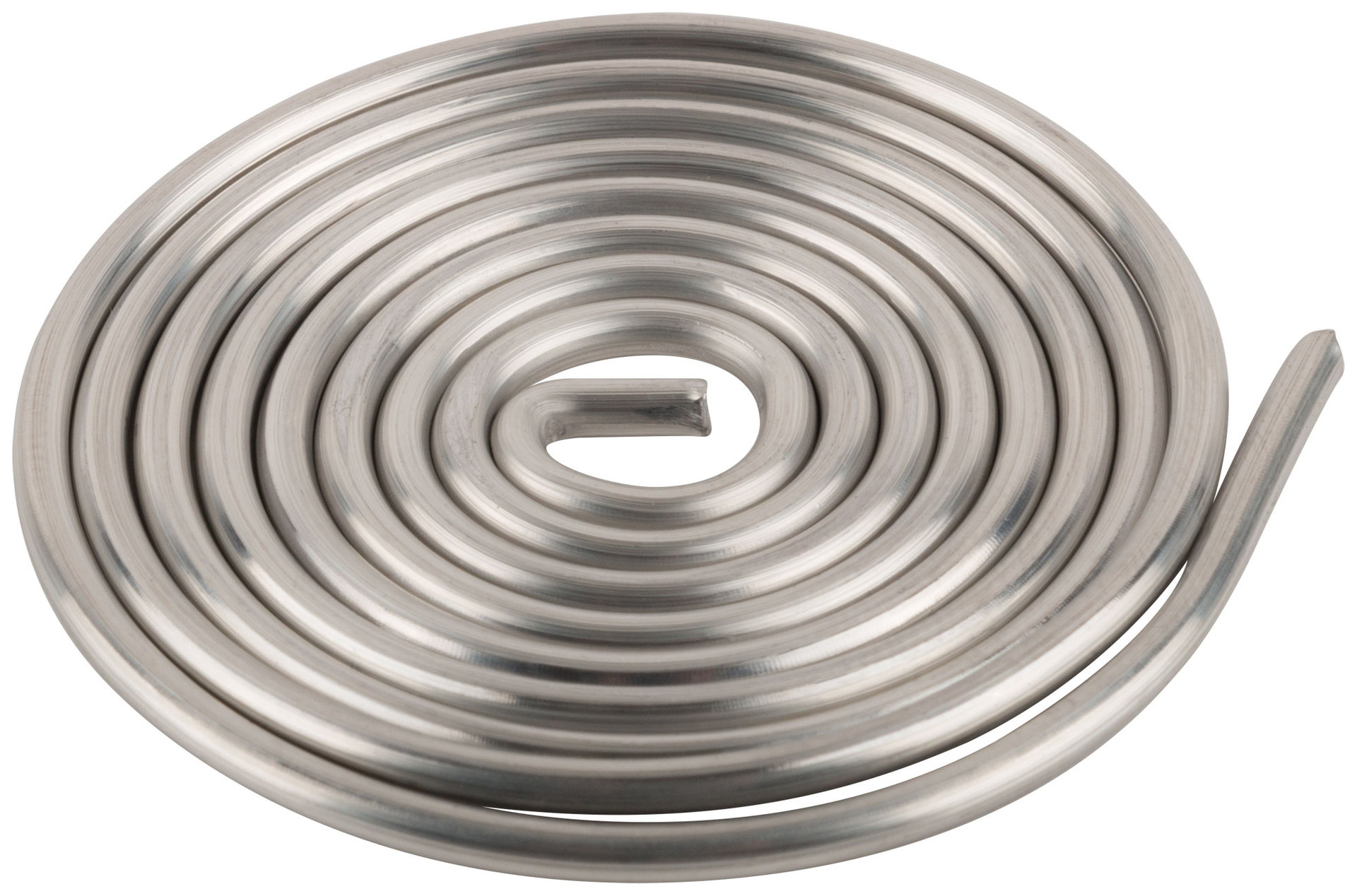 Припой ПОС 61 без канифоли, проволока диаметр 2 мм, улитка, 20 гр. (60582)