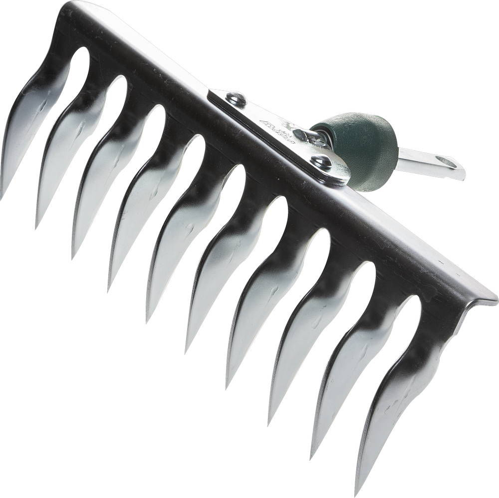 Садовые грабли 260 мм, 10 витых зубцов, оцинкованные RACO 4230-53846