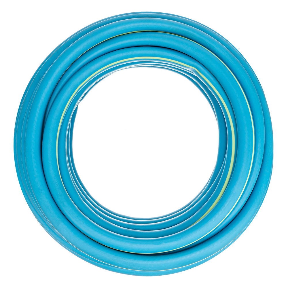 Шланг поливочный армированный 3 слойный ТЭП 3/4, 20 м, лазурный Palisad (67108)