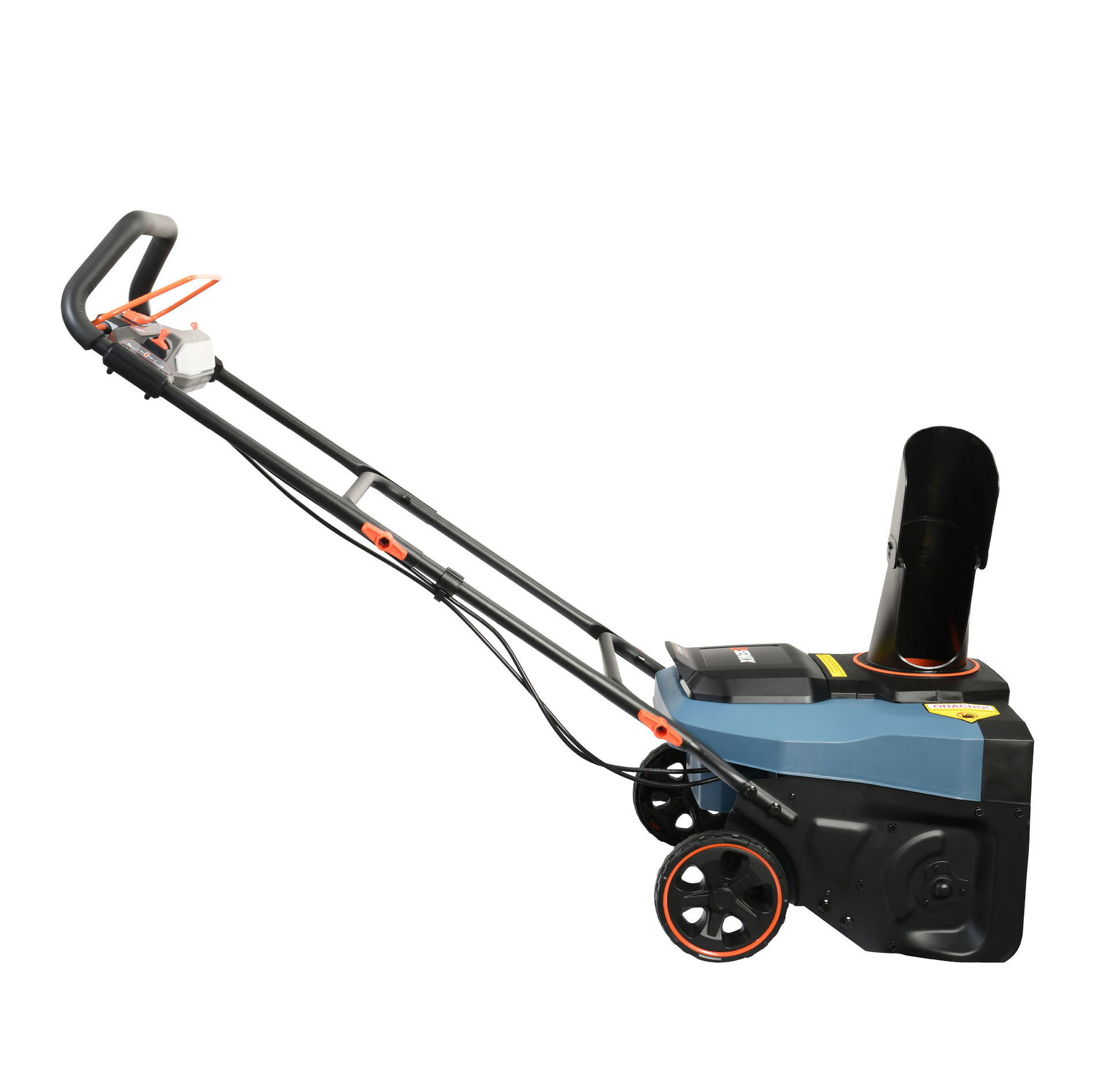 Снегоуборщик аккумуляторный 2*20В, 53см, 1800Вт X2