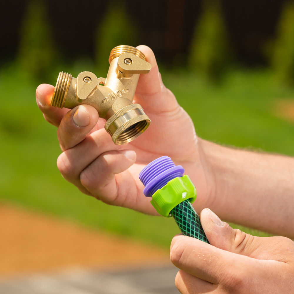 Соединитель пластмассовый, для шланга 1/2, с внешней резьбой 3/4 Palisad (66145)