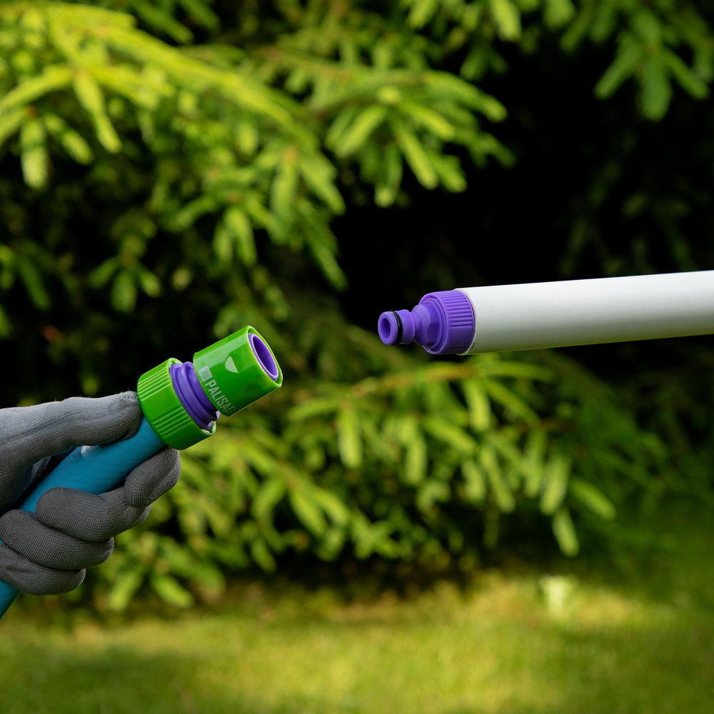 Соединитель-адаптер пластмассовый, 3/4, внешняя резьба, соединитель шланга 3/4 Palisad (65755)