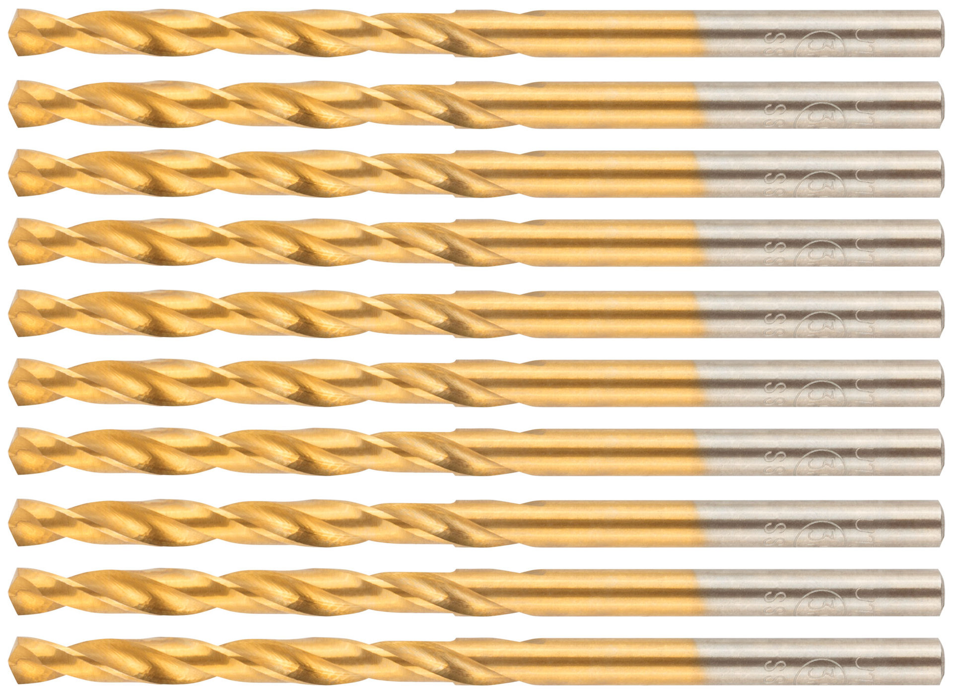 Сверло по металлу Cutop Profi с титановым покрытием, 3,9х75 мм (10 шт) (52-441)