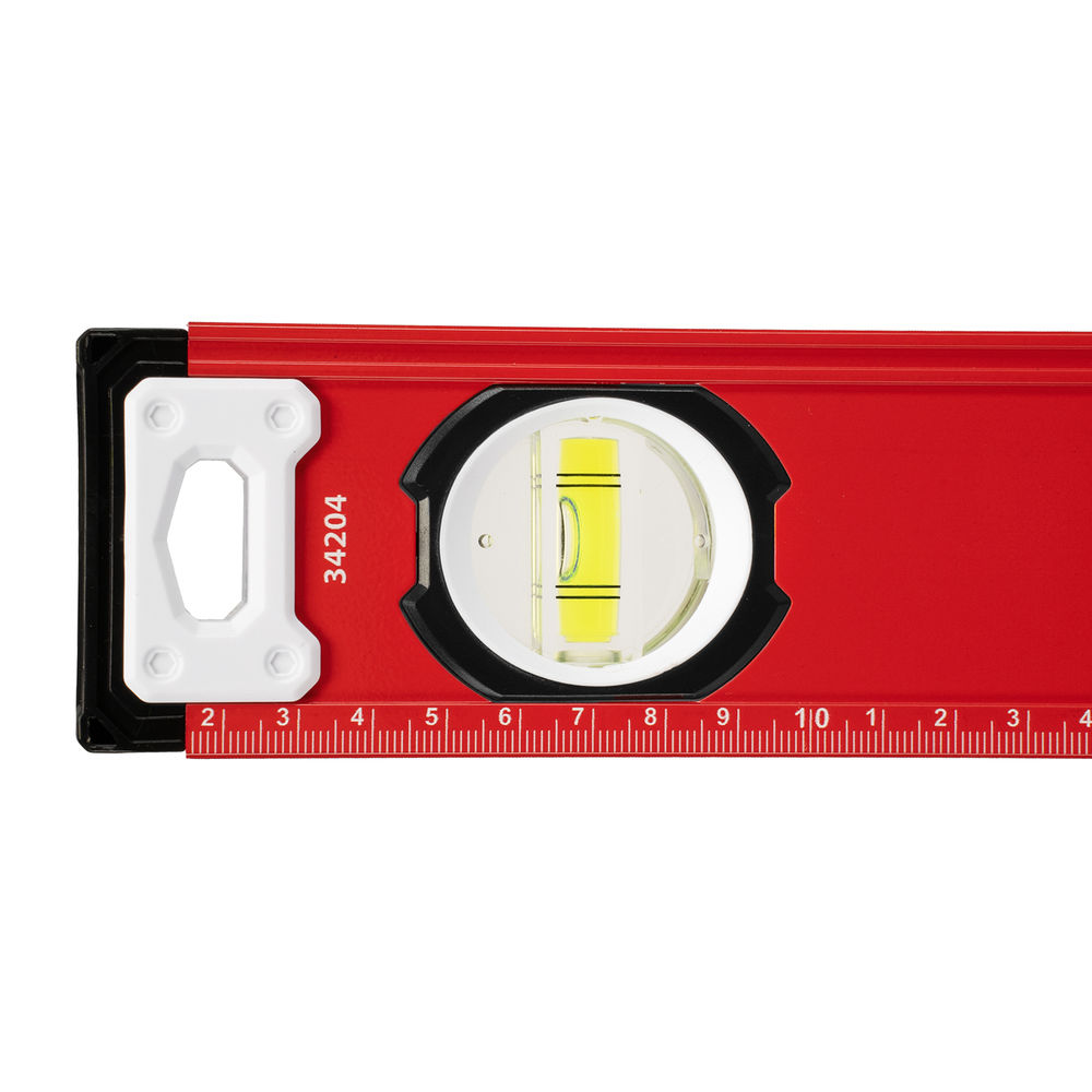 Уровень алюминиевый, фрезерованный, 3 глазка, рукоятки, 1200 мм Matrix (34204)