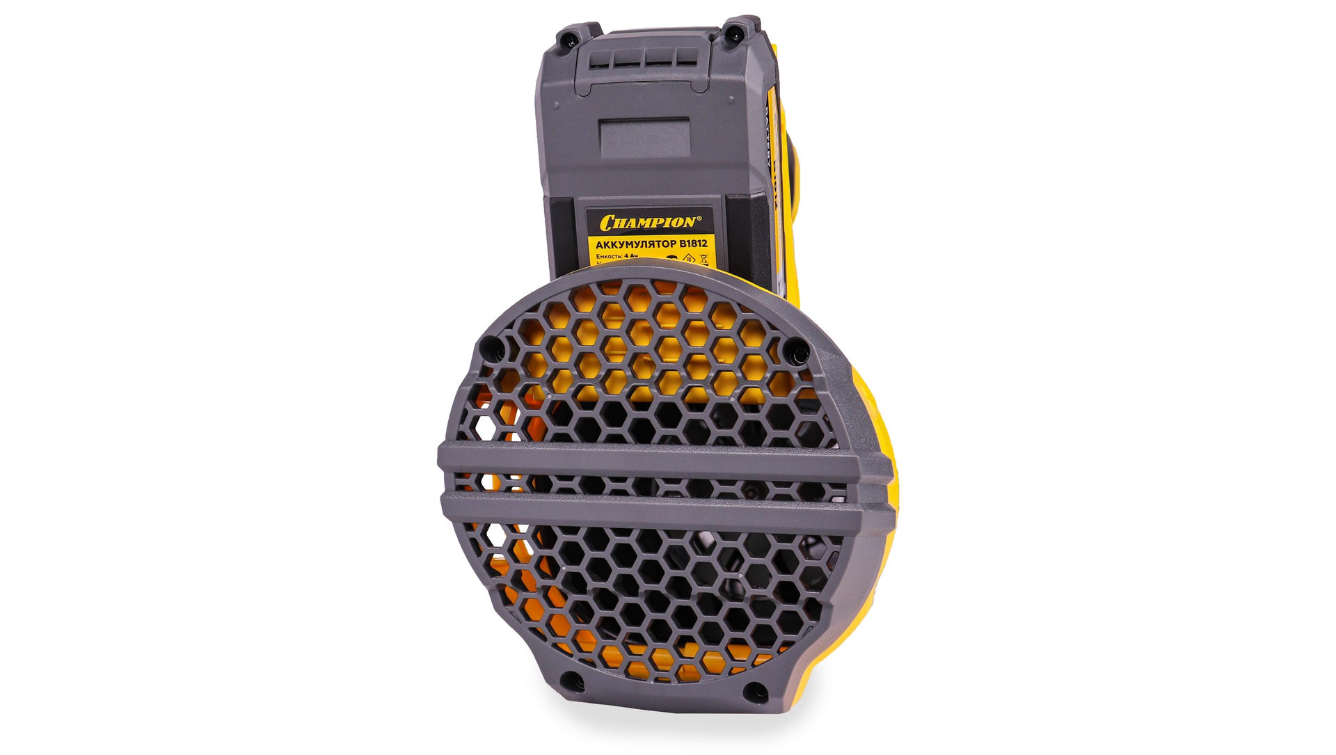 Воздуходувка аккумуляторная 18В4Ач Li-ion1,9кг12мин594м?/ч38м/сек +АКБ 2Ач иЗУ CHAMPION BB1821