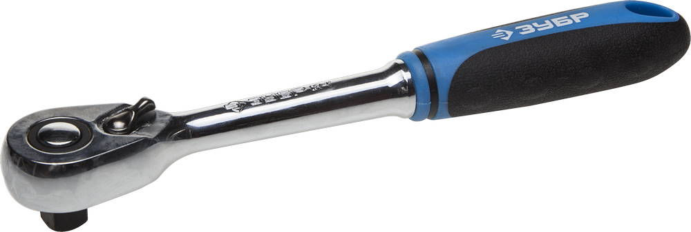 Трещотка для торцовых головок 1/4 48 зубцов Профессионал ЗУБР 27731-1/4