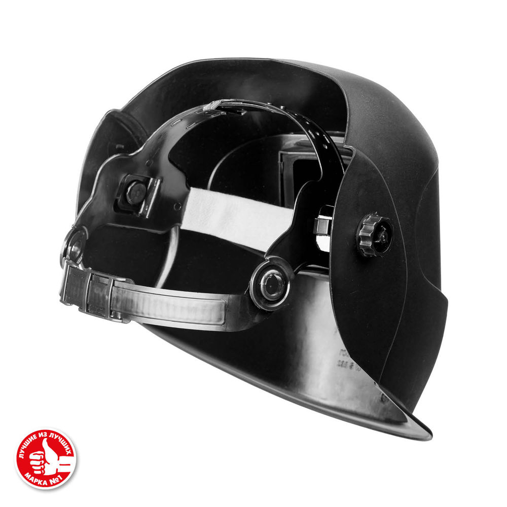 Маска сварщика МС-10, затемнение 10, со стеклянным светофильтром ЗУБР 11080_z01