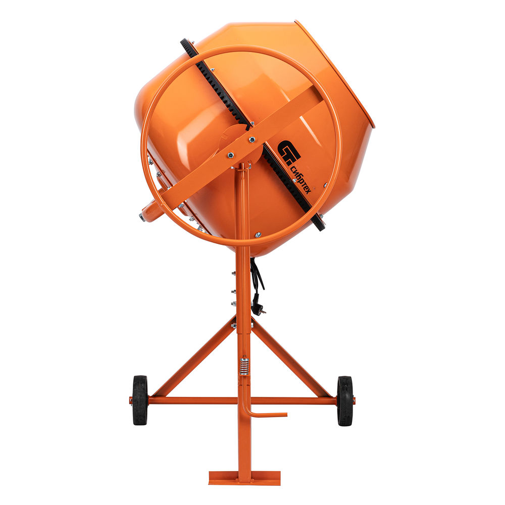 Бетоносмеситель БСН-180П, мощность 700 Вт, полиамидный венец Сибртех (95518)