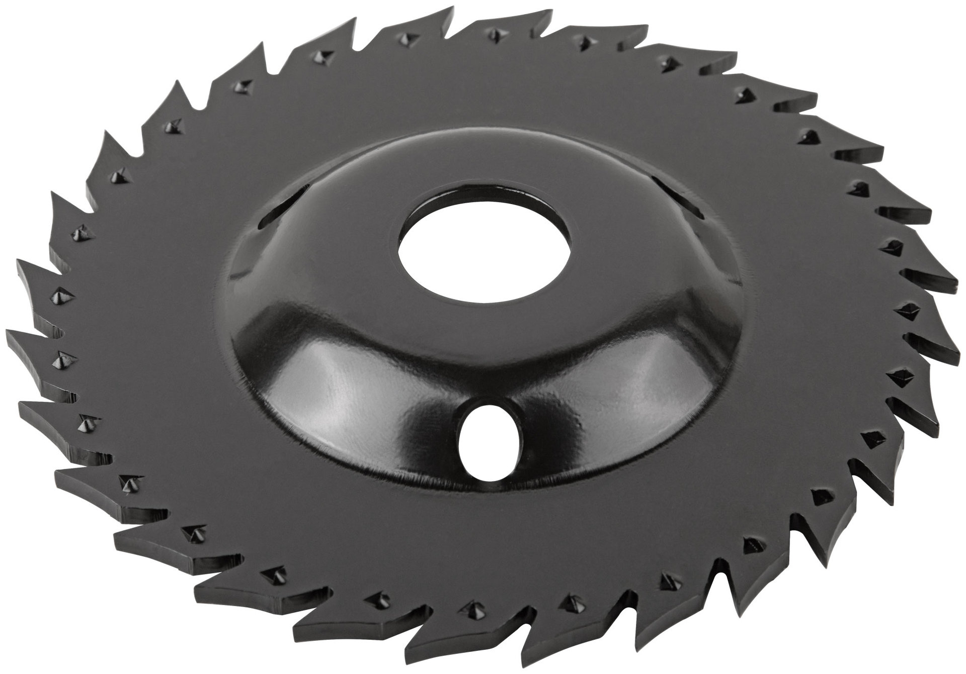 Диск-фреза обдирочный по дереву, плоский, посадочный диаметр 22,2 мм, 125 мм, грубая насечка (39529)