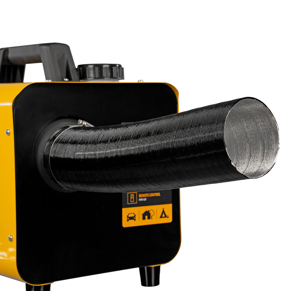 Дизельная тепловая портативная пушка Flame-5, 5кВт, 300м3/ч, непр.наг., циф. терм. Denzel (96495)