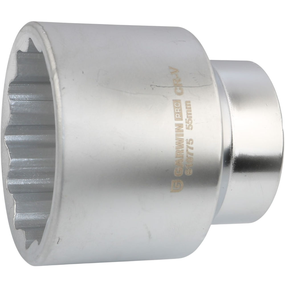 Головка, 1, 55 мм, торцевая, 12-гранная, GARWIN PRO, 610775-55