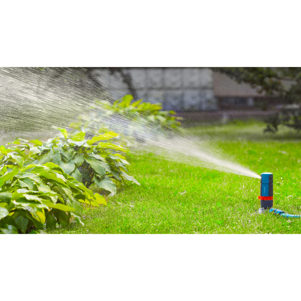 Стационарный распылитель RX-2, с шестерённой передачей, пластиковый, на подставке, PROLine GRINDA 429303