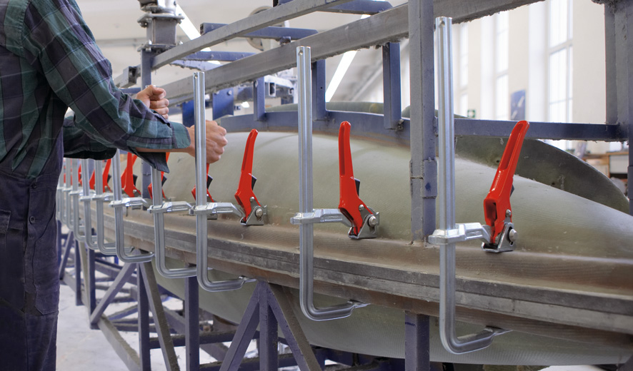 Струбцина рычажная classiX 600/120, 7.5 кН GSH60 BE-GSH60