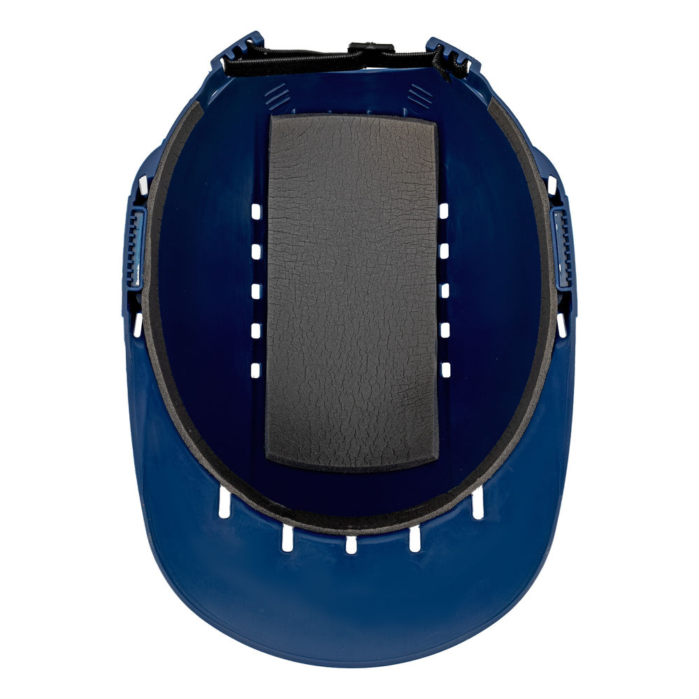 Каскетка защитная Стиль, пластиковая, синяя Сибртех (89170)