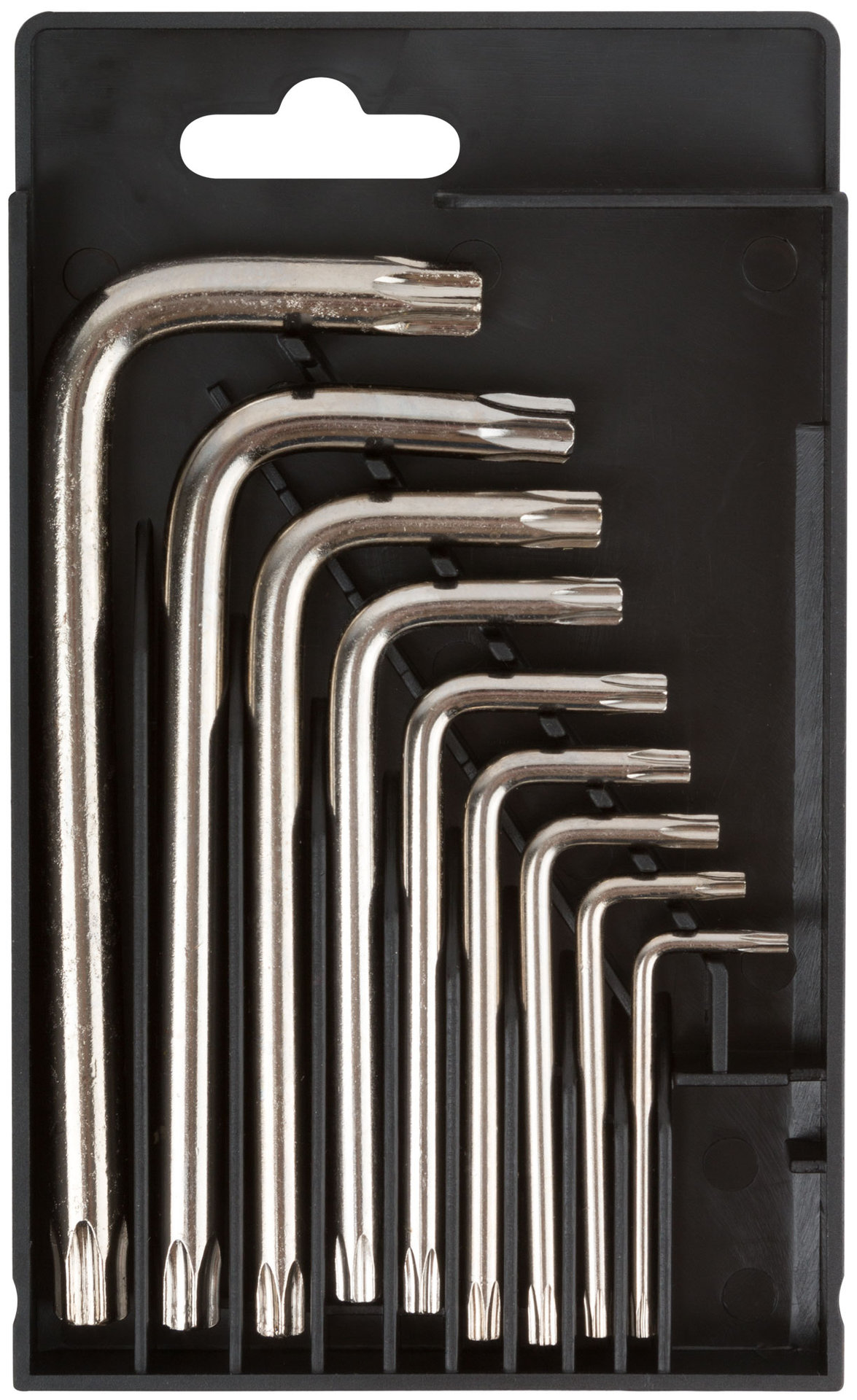 Ключи TORX 9 шт. CrV Т10-Т50 (в коробочке) Профи