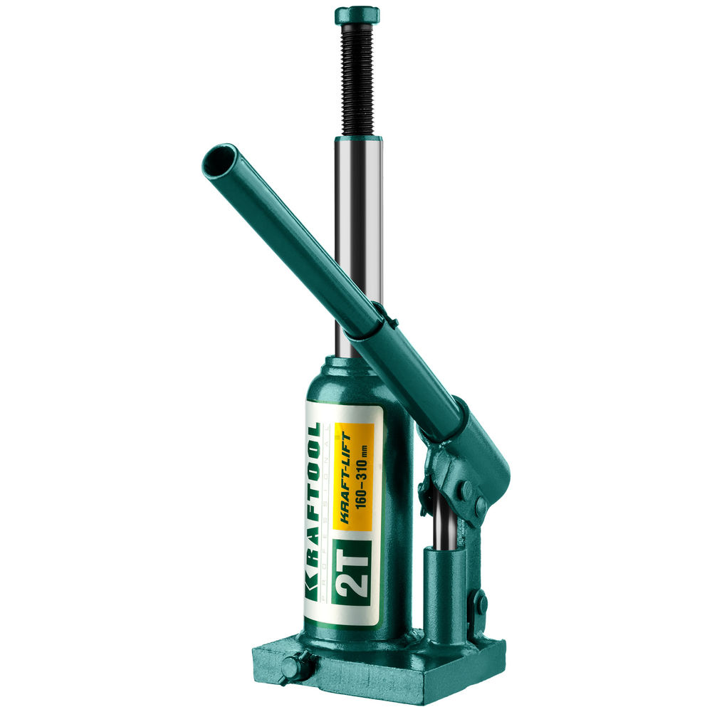 Домкрат бутылочный гидравлический 2 т, 158 - 308 мм KRAFT-LIFT KRAFTOOL 43462-2