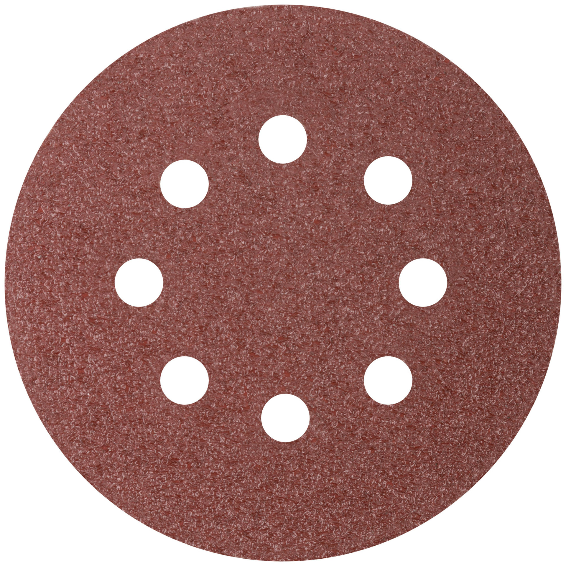 Круги абразивные шлифовальные перфорированные на ворсовой основе под липучку (Р24, 125 мм, 5шт.), CUTOP Profi (85-615)