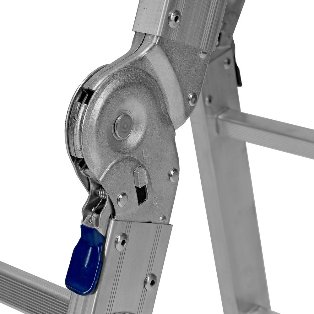 Лестница шарнирная алюминиевая, 4 х 3 ступени, Сибртех (97881)