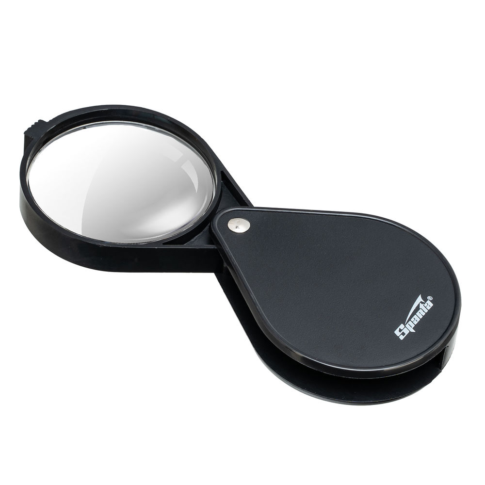 Лупа складная, карманная, 6 кратная, D 60 мм Sparta (913675)