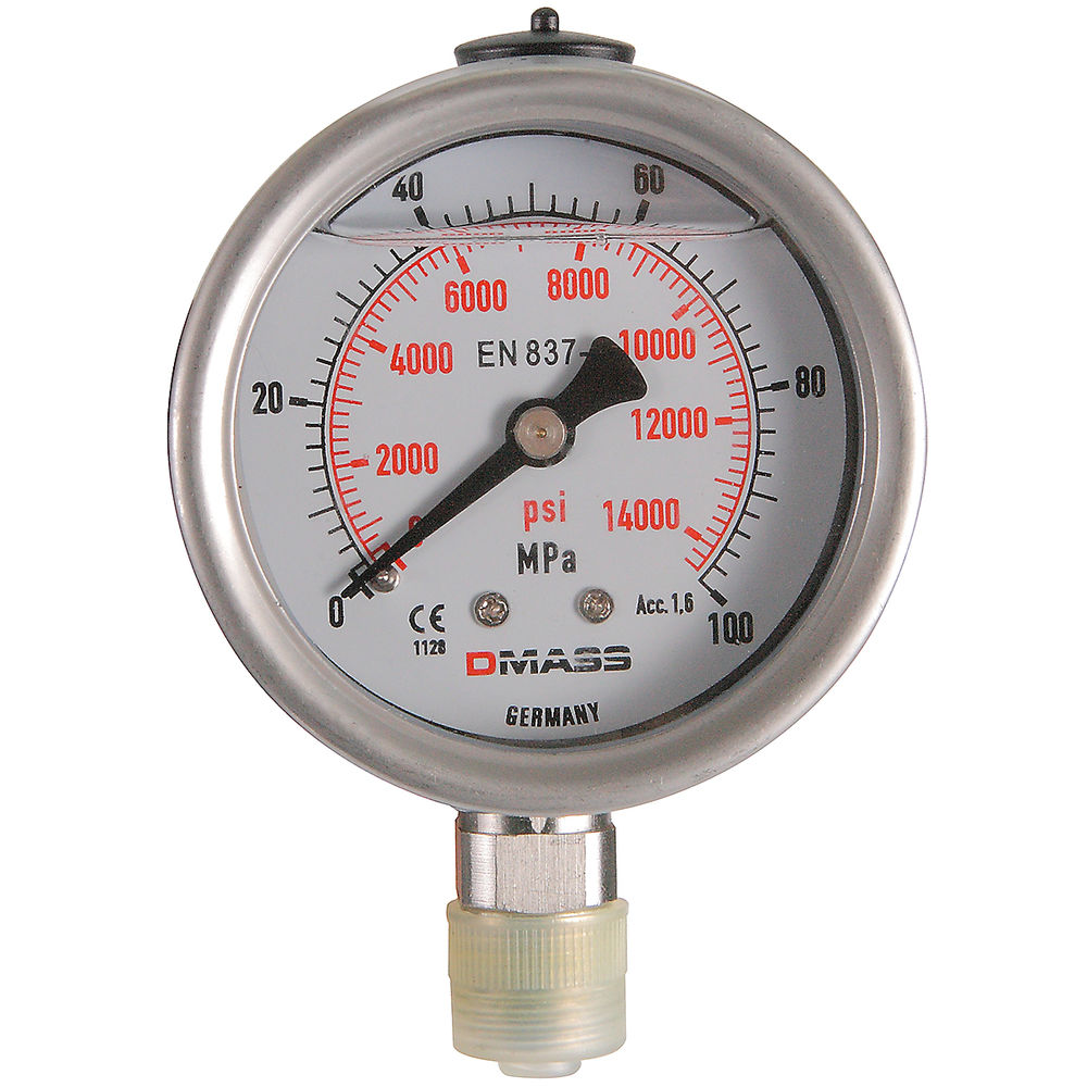 Манометр гидравлический; 1000 бар; 100 мм; М20х1,5, GARWIN PRO, 819050-2