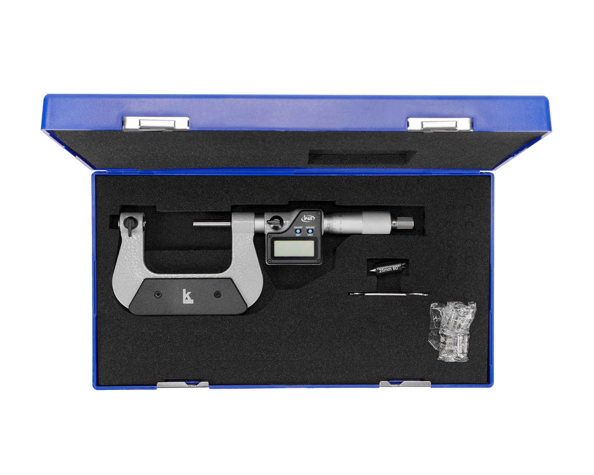 Микрометр резьбовой МВМЦ 25-50 0,001 электр. (ГРСИ 94420-25) КЛБ IP54