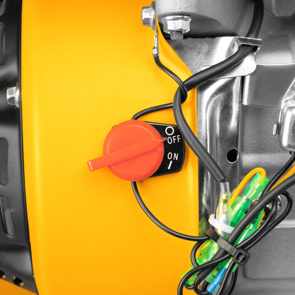 Мотоблок DPT-270SB, 7 л.с., ремен.сцеп, фрез 3х4, ШОМ, без колес, передачи 2В/1Н Denzel (56452)