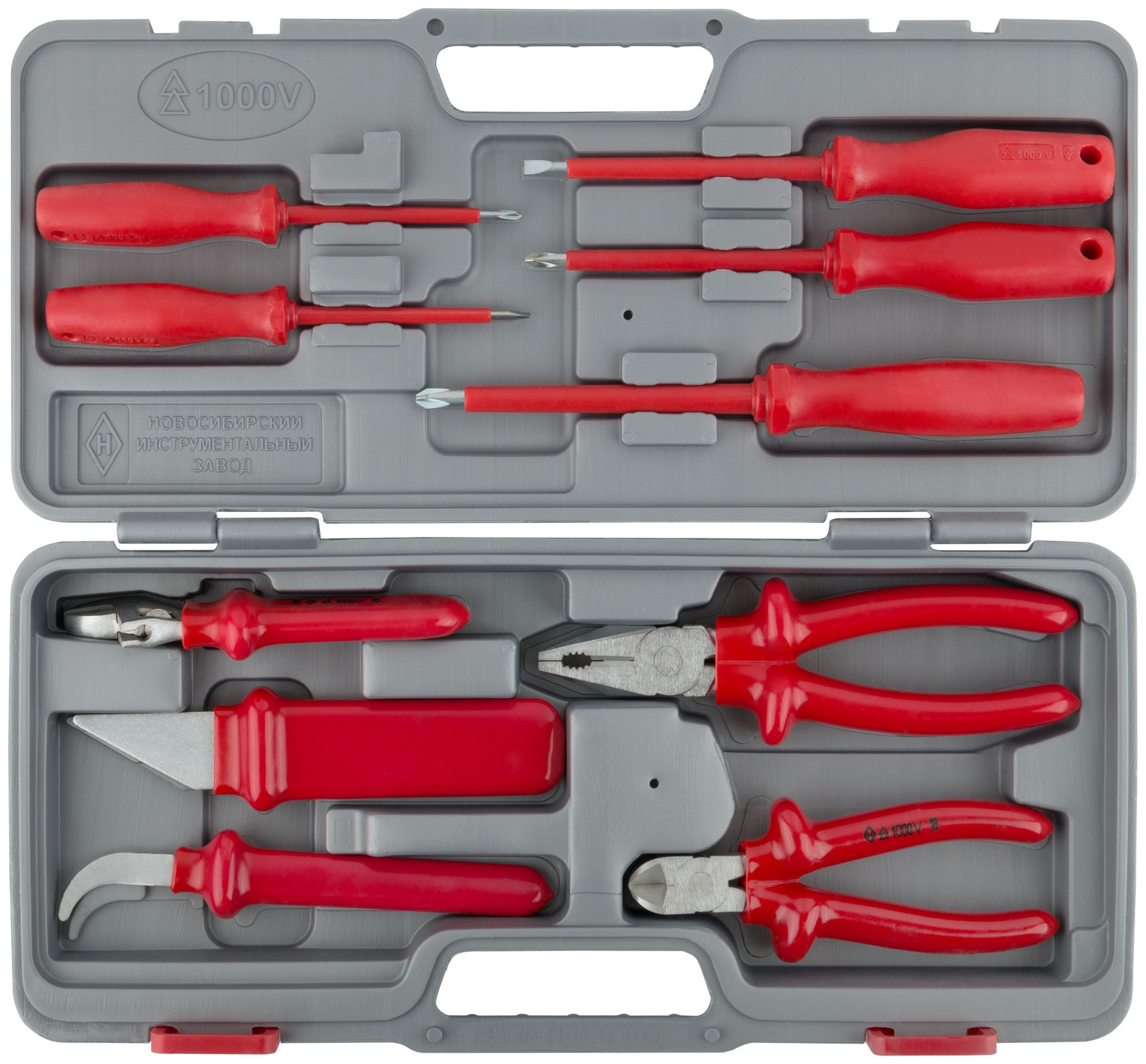 Набор инструмента диэлектрический 1000 В НИЗ Электромонтажник-3