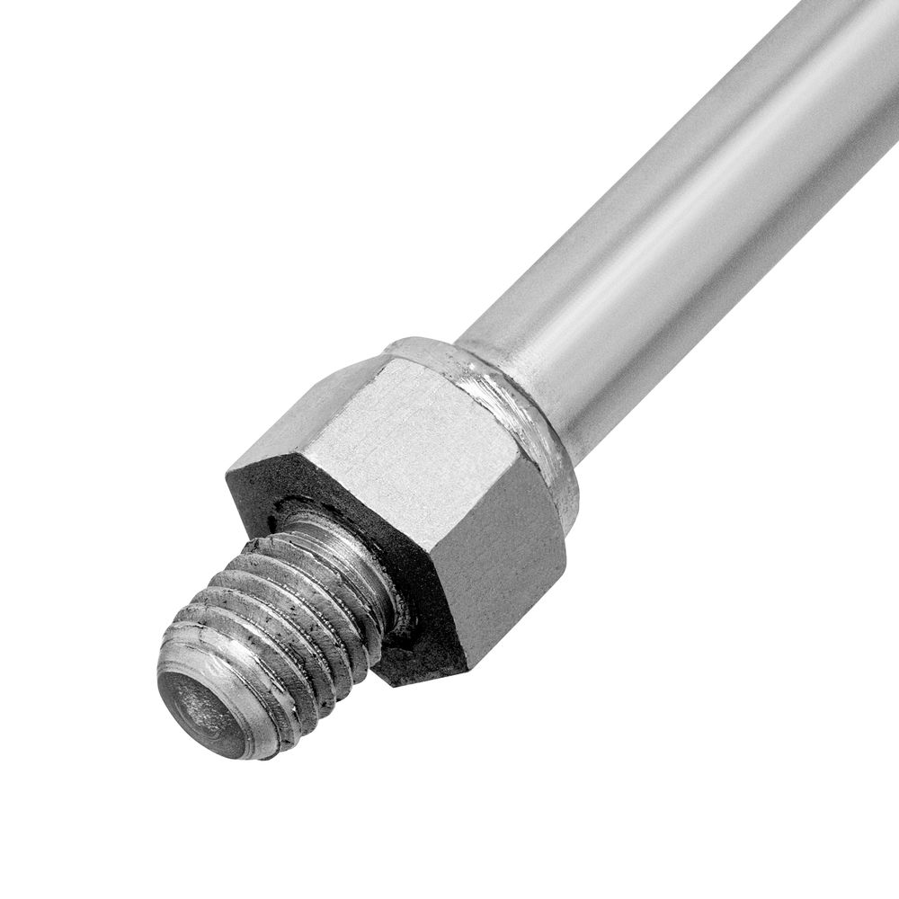 Насадка для миксера, для легких растворов, 160 х 590 мм, оцинкованная, хвостовик резьба М14 Сибртех (848997)