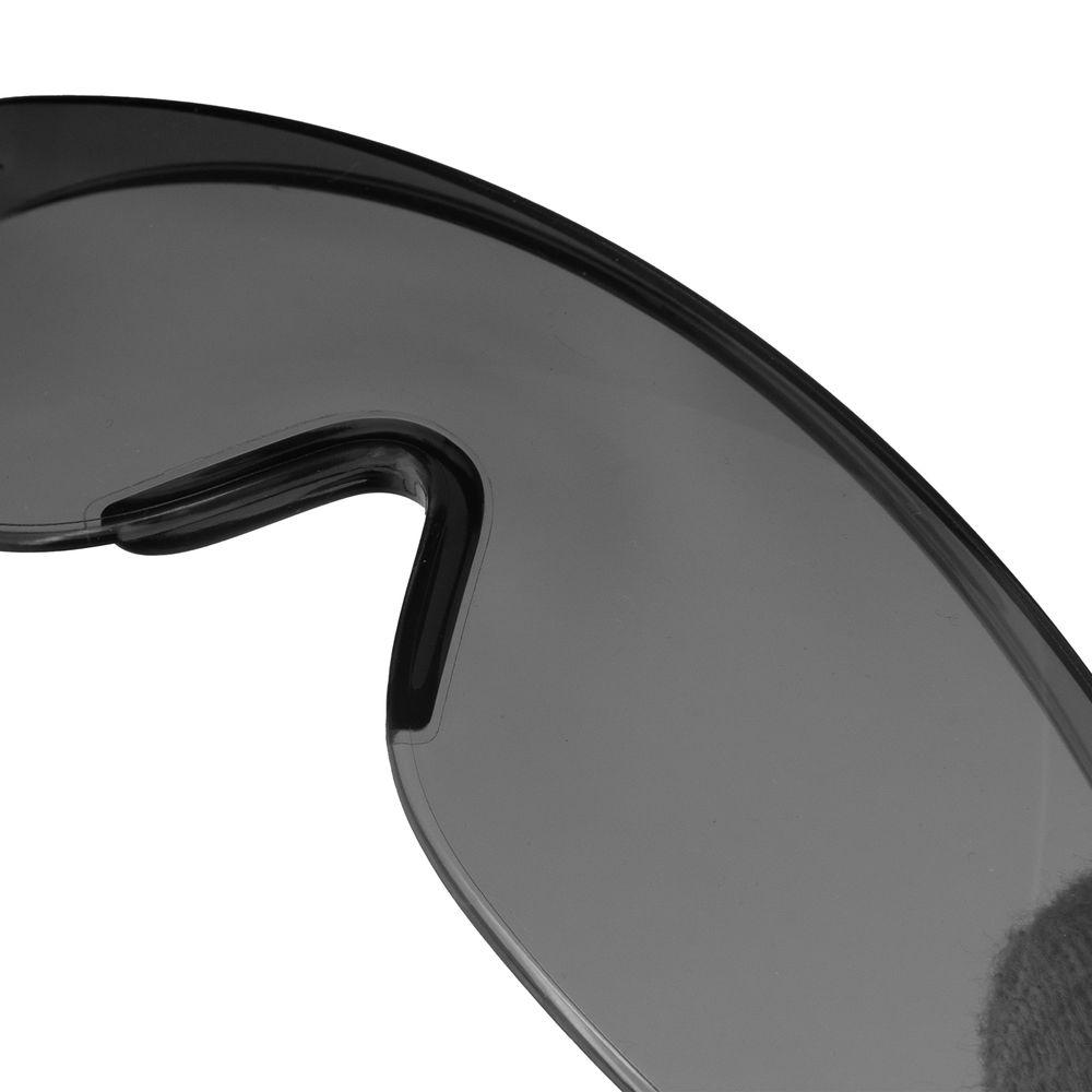 Очки защитные открытого типа, затемненные, ударопрочный поликарбонат Сибртех (89156)