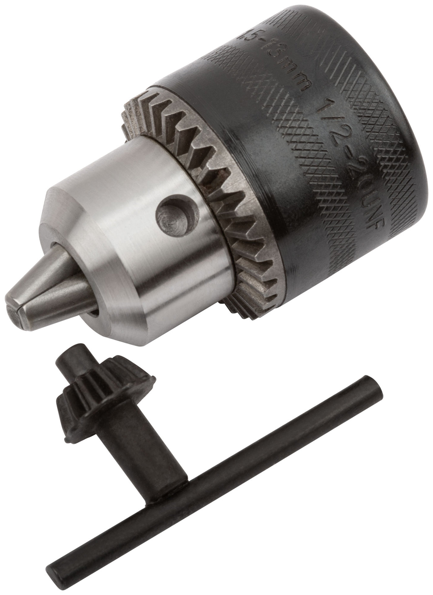 Патрон для дрели с ключом 1/2 (1,5-13 мм) (37814М)