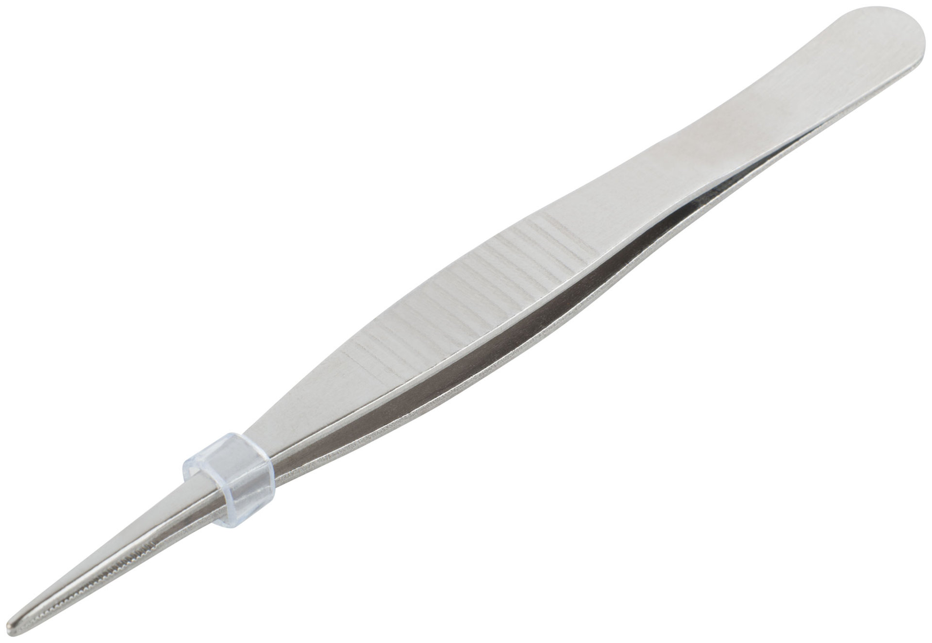 Пинцет прямой нержавеющий 125 мм (67437М)