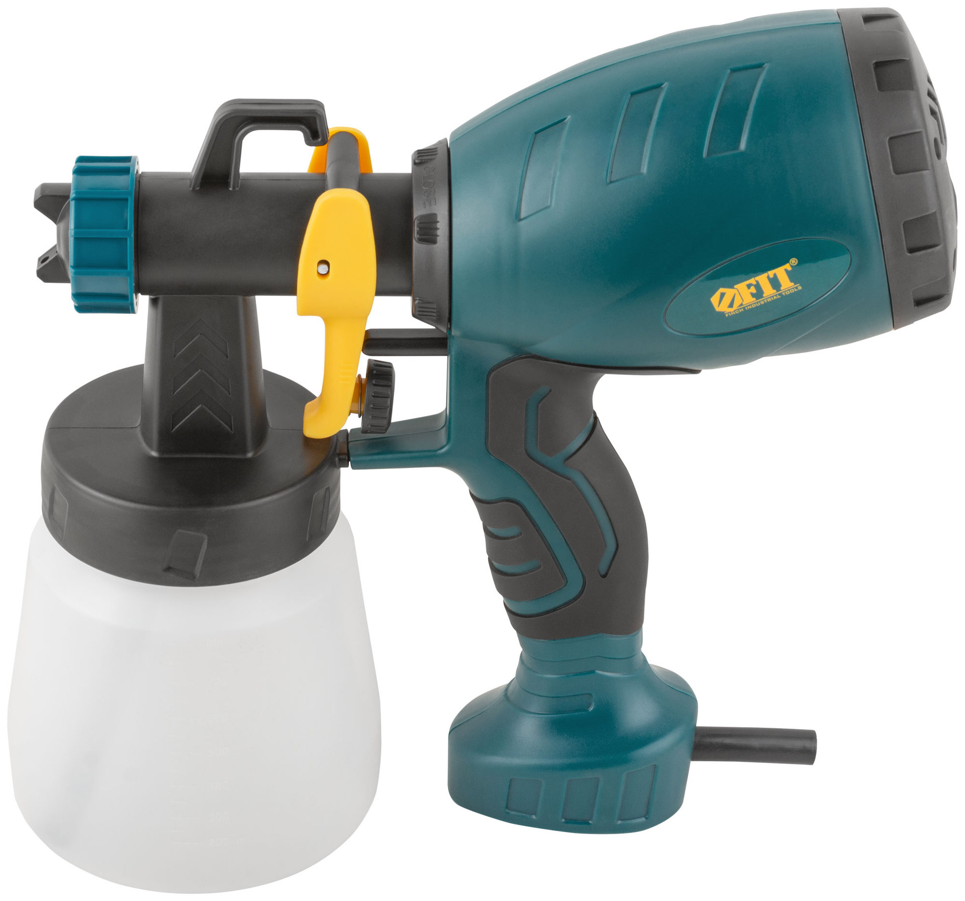 Распылитель электрический 500 Вт; 2,5 мм; 800 мл; 40 din/сек; 800 мл/мин; HVLP; коробка (80990)