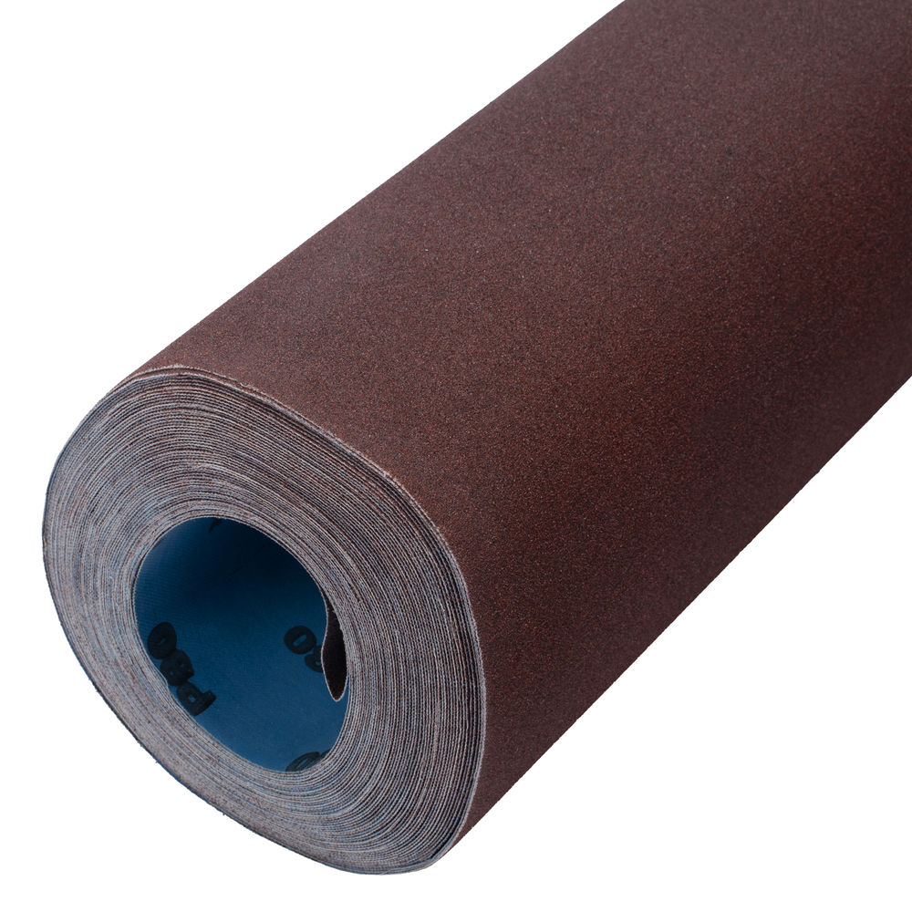 Шкурка на тканевой основе, P 80, 1000 мм х 20 м, водостойкая Matrix (75288)
