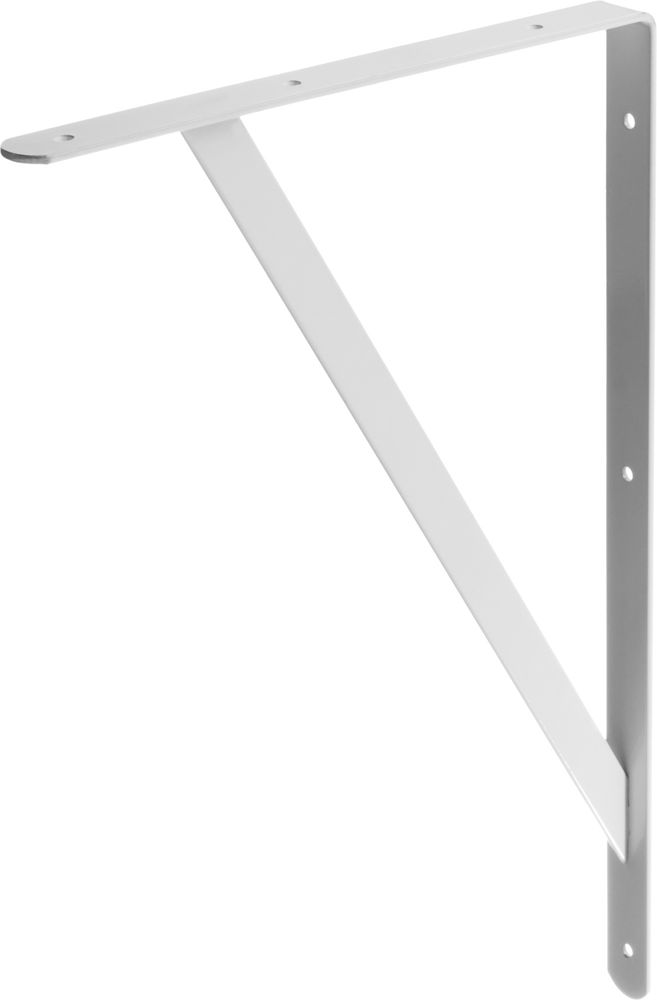 Уголок-кронштейн усиленный 500 х 330 х 30 х 4 мм белый STAYER 37424-1