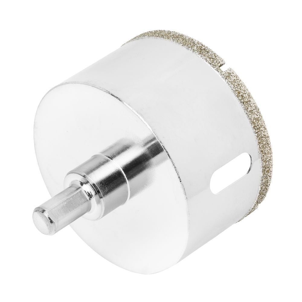 Сверло алмазное по керамограниту, 70 х 67 мм, трехгранный хвостовик Matrix (726703)