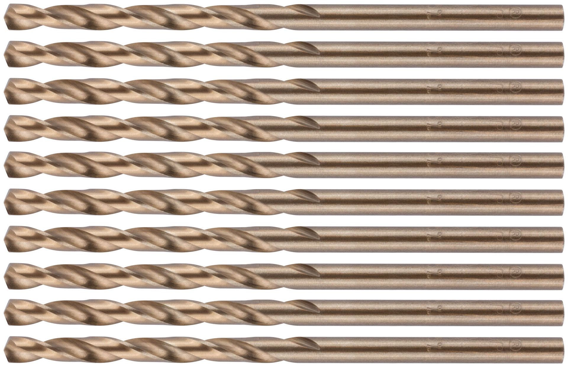 Сверло по металлу Cutop Profi с кобальтом 5%, 3,1 x 65 мм (10 шт) (48-31-10)