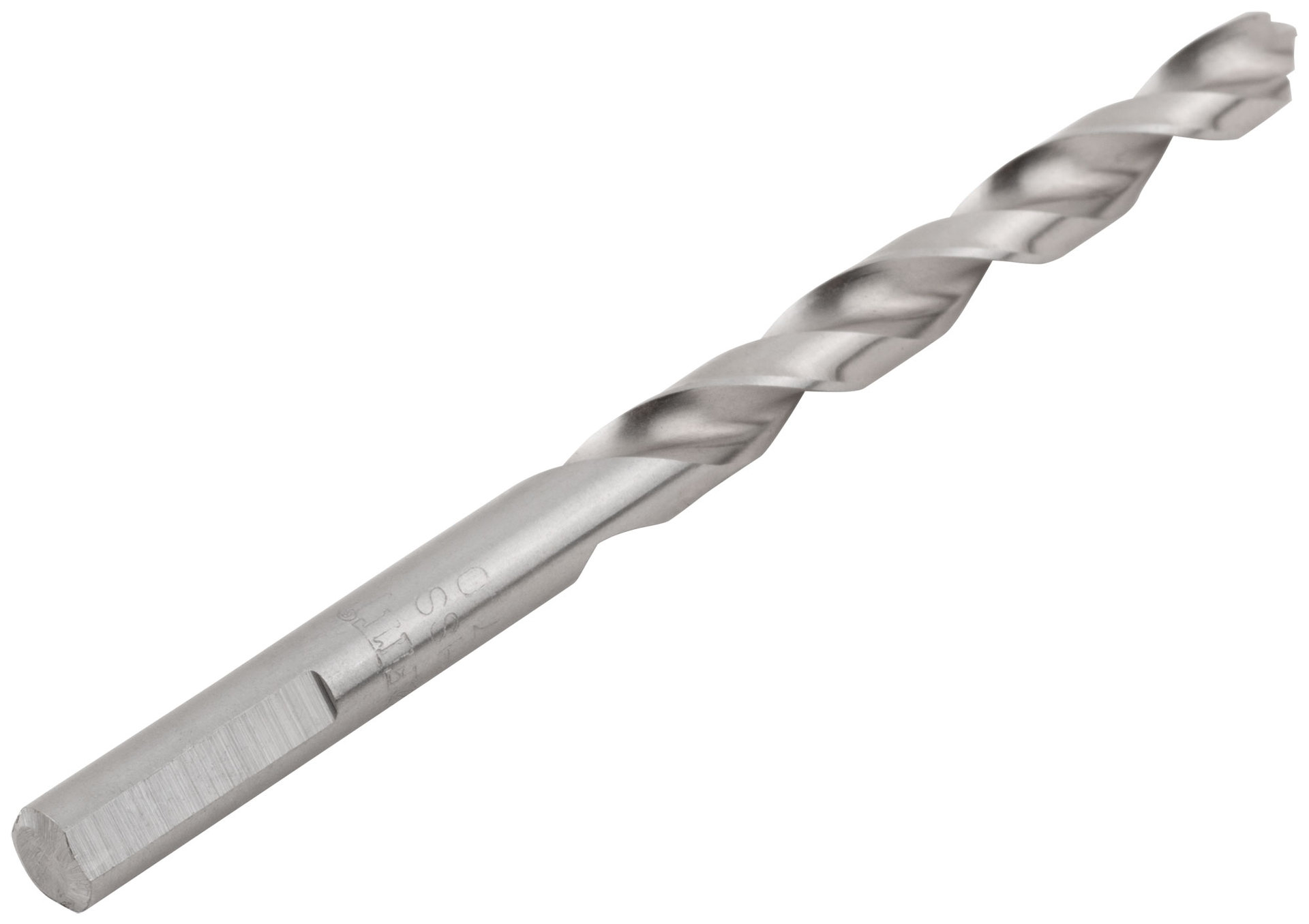 Сверло по металлу HSS полированное, центровочный наконечник, Р6М5, блистер 7,0х109 мм ( 1 шт.) (33843)