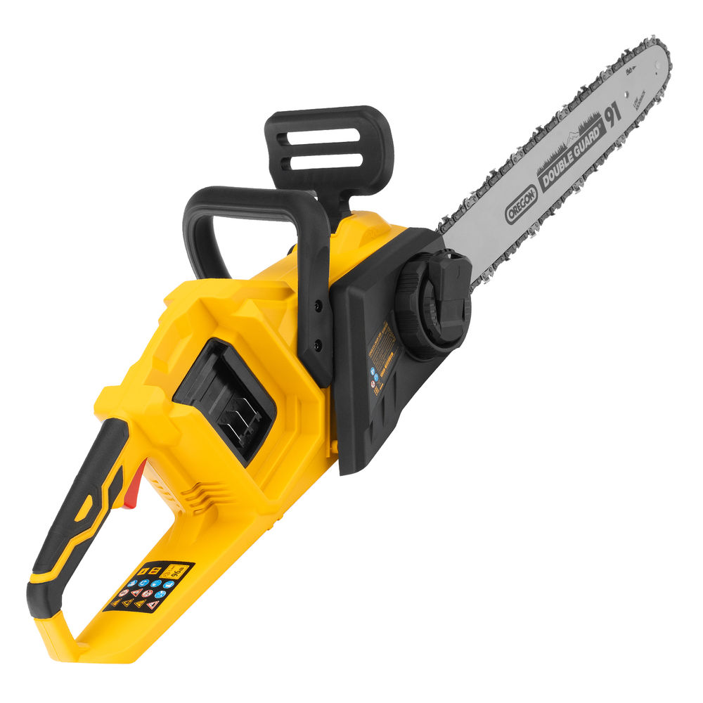 Цепная пила аккумуляторная бесщет. RCS400-36-0, Li-ion, 36 В, шина 400 мм Denzel (58611)