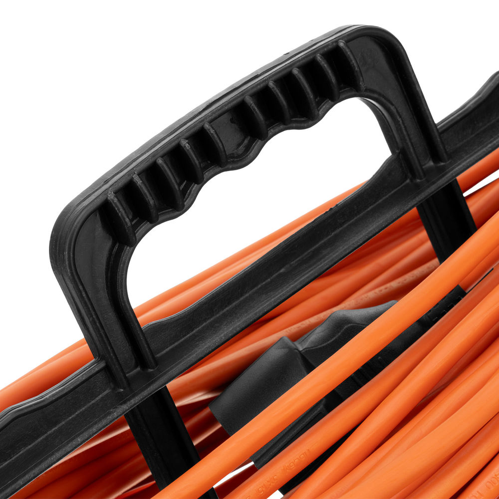 Удлинитель-шнур силовой Garden Series, б/з, ПВС, 20м, 1 розетка, 2 x 1 мм, Denzel (37402)