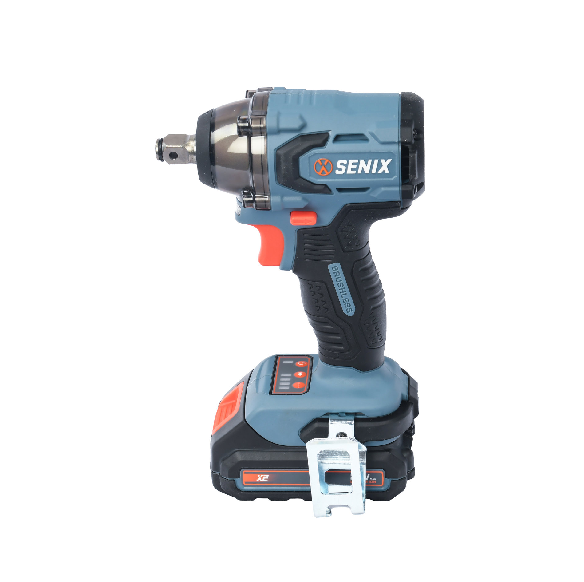 Импульсный гайковерт 1/2, 330 Нм, 1х4Ач, ЗУ, кейс X2 20В