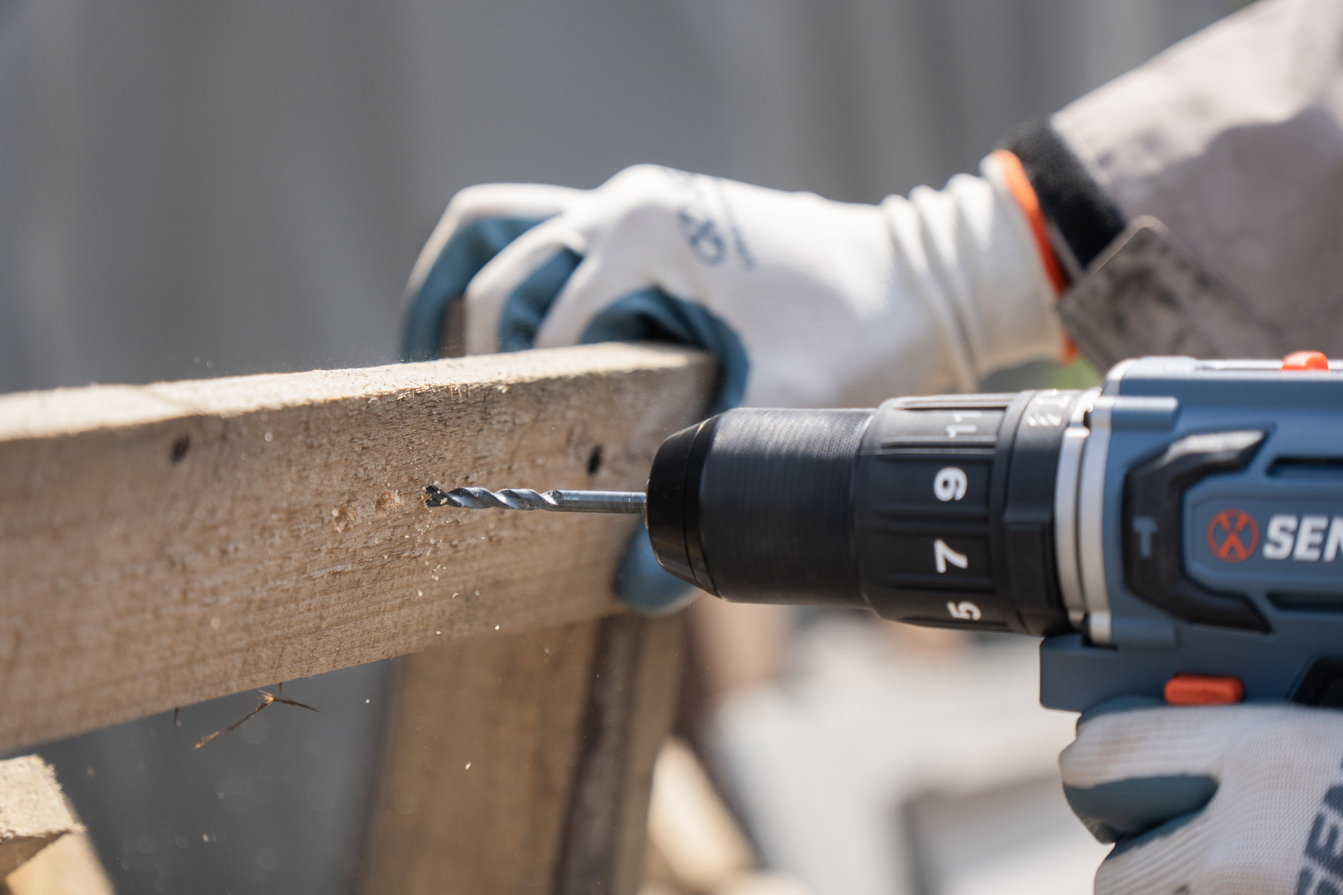 Ударная дрель-шуруповерт, 60 Нм, 1х4Ач, ЗУ, кейс X2 20В