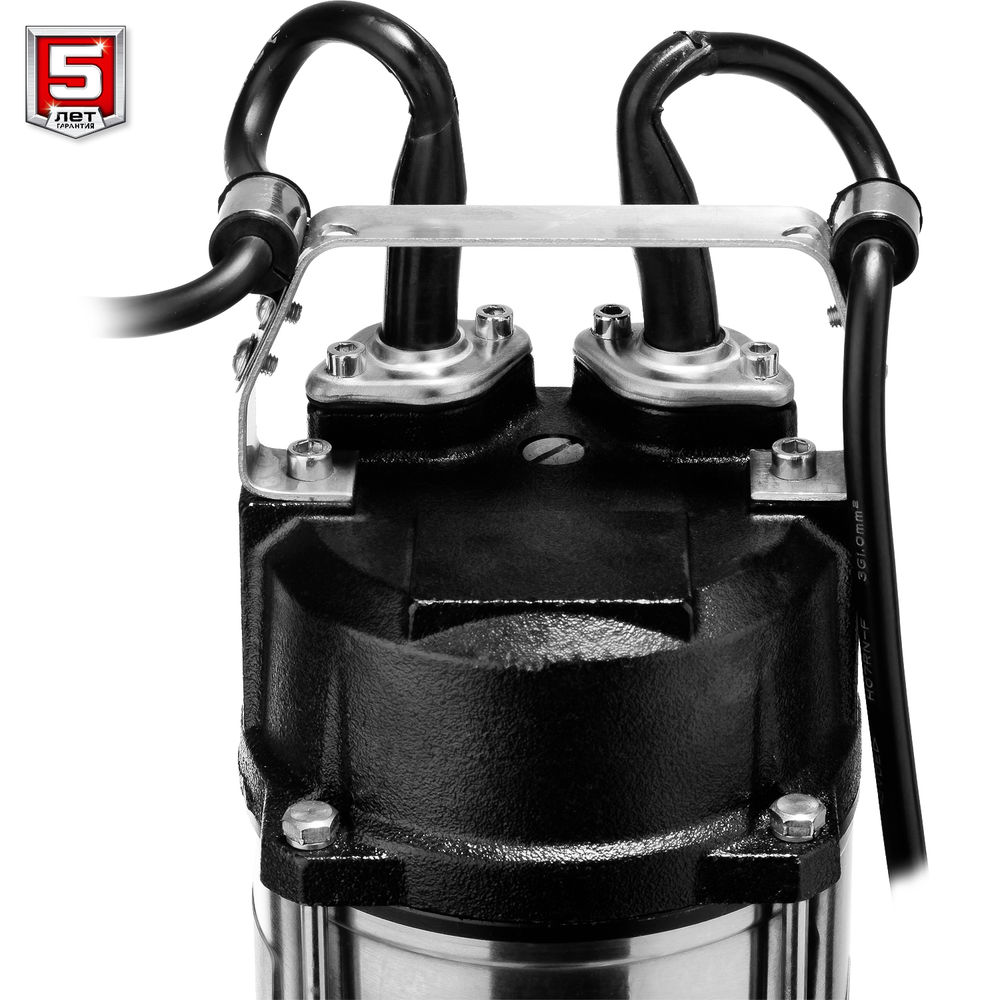 Насос фекальный с режущим механизмом 1350 Вт ЗУБР НПФ-1350-Р