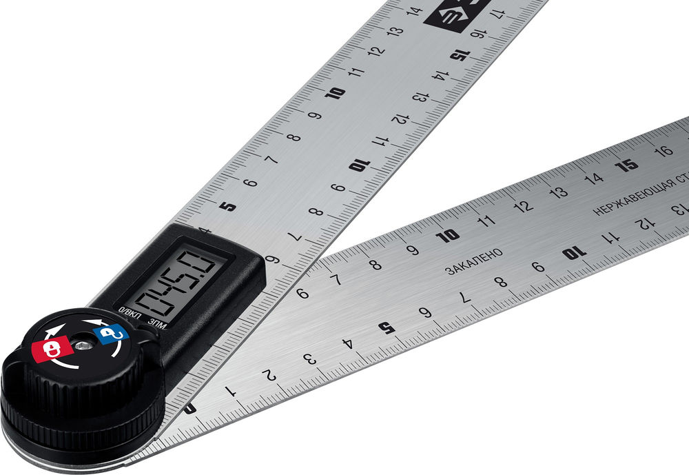 Транспортир-угломер электронный 300 мм Профессионал ЗУБР 34296