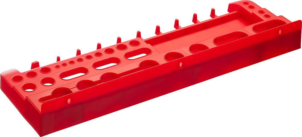 Полка 470 х 160 х 50 мм 19 пластиковая для инструментов ЗУБР ИНПОЛ-47 38350-19