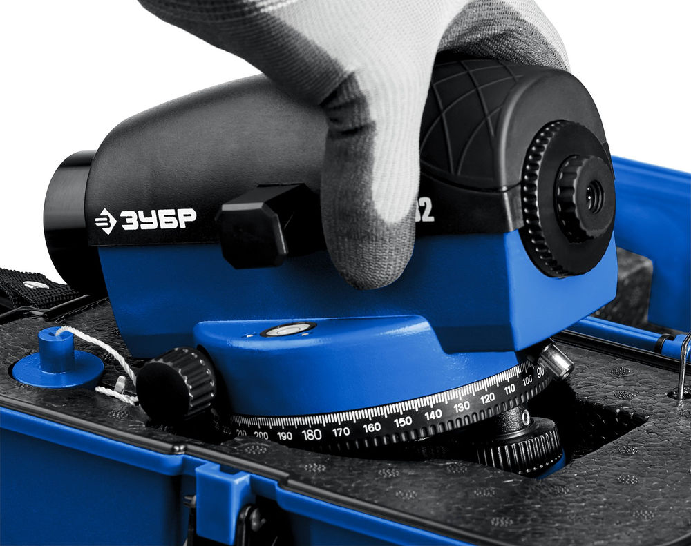 Нивелир оптический ЗУБР ОУ-32 120 м Профессионал 34917